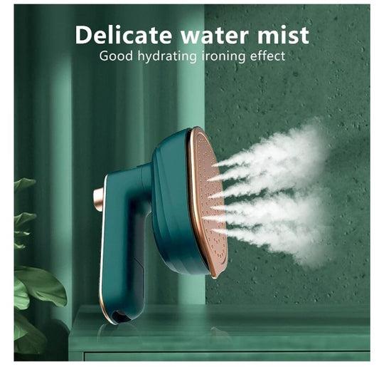 2-in-1 Handheld Garment Steamer & Iron – Portable Clothes Steamer for Quick Wrinkle Removal